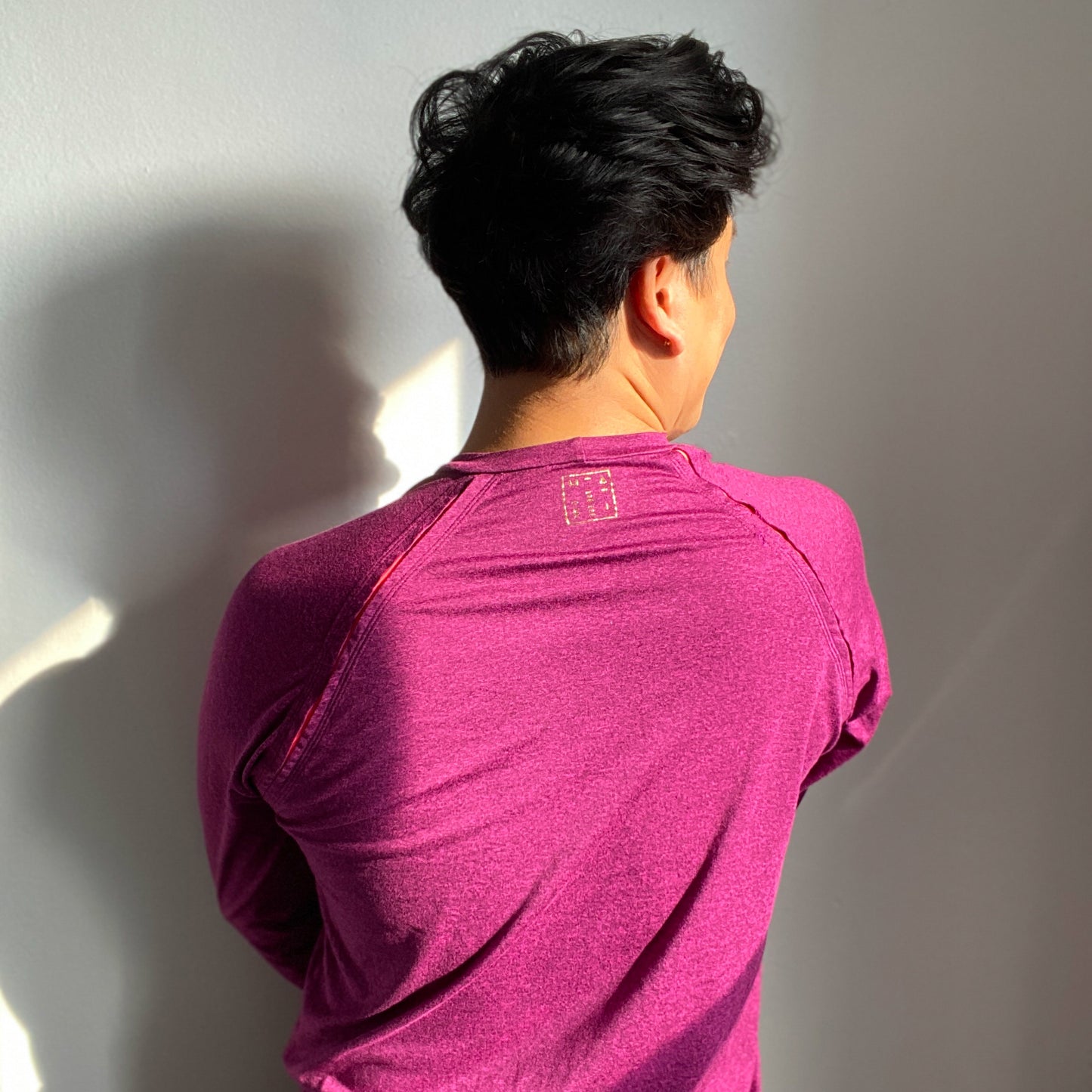 Reveal Long Sleeve | Amaranth + Persimmon
