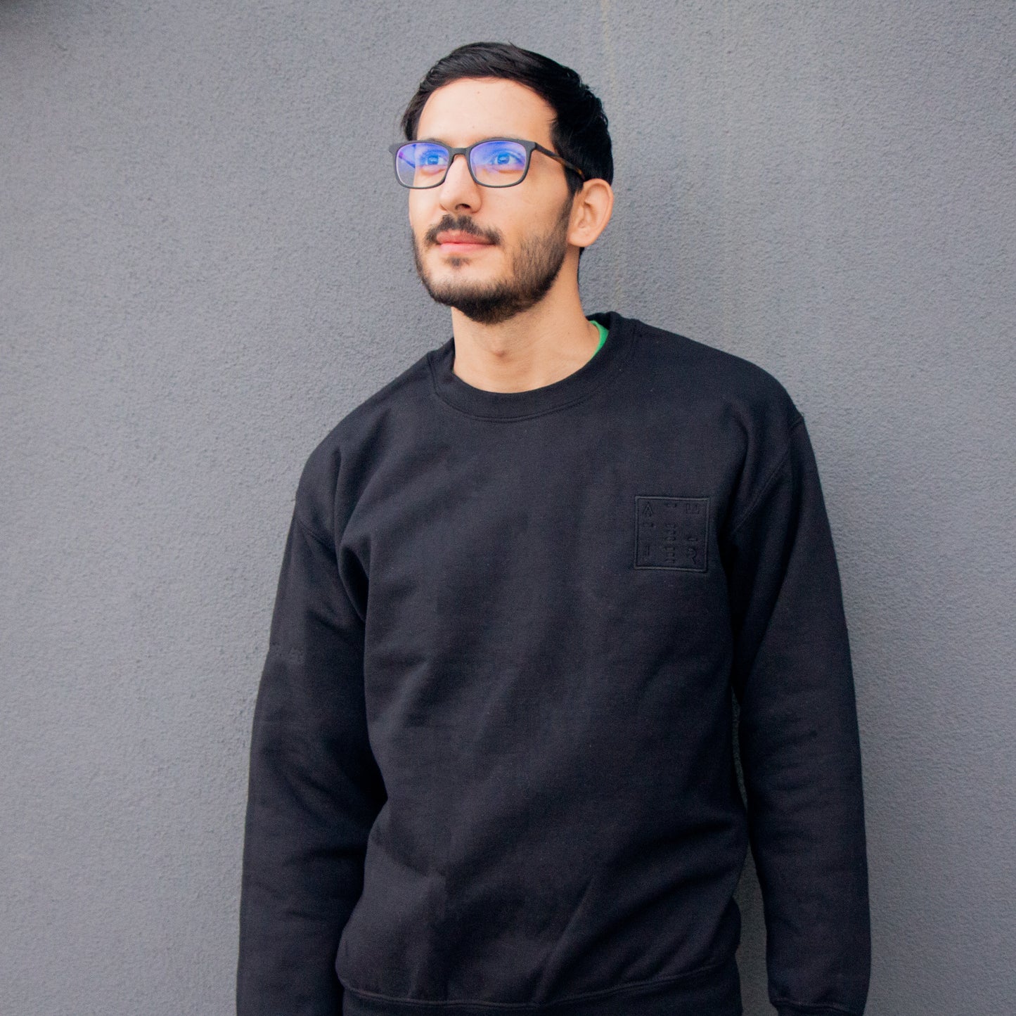 Logo Sweatshirt | Phantom Black